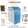 Автономный гибридный солнечный инвертор мощностью 10 кВт со встроенным контроллером 